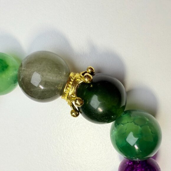 Emerald Forest Bracelet – A gentle walk into the green - Picture 5 of 9